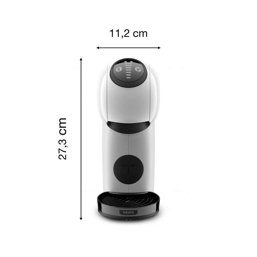 Dolce Gusto, Machine à café dosettes, Genio S KP243110, Blanche