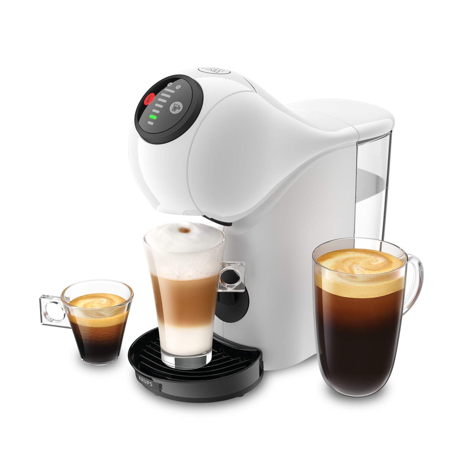 Dolce Gusto, Machine à café dosettes, Genio S KP243110, Blanche
